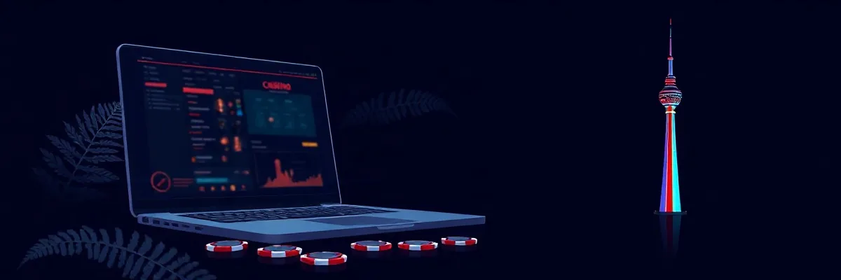 Warning signs in the terms page for players in New Zealand
